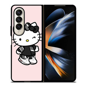 HELLO KITTY ADIDAS PINK Samsung Galaxy Z Fold 4 Case Cover HELLO KITTY ADIDAS PINK Samsung Galaxy Z Fold 4 Case Cover