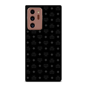 MCM WORLDWIDE TRIPPLE BLACK Samsung Galaxy Note 20 Ultra Case Cover MCM WORLDWIDE TRIPPLE BLACK Samsung Galaxy Note 20 Ultra Case Cover