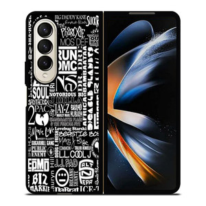 HIP HOP LEGEND ALL LOGO Samsung Galaxy Z Fold 4 Case Cover HIP HOP LEGEND ALL LOGO Samsung Galaxy Z Fold 4 Case Cover