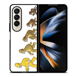 HOMER SIMPSON EVOLUTION Samsung Galaxy Z Fold 4 Case Cover