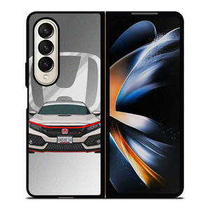 HONDA CIVIC TYPE R ILLUSTRATION Samsung Galaxy Z Fold 4 Case Cover