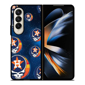 HOUSTON ASTROS GRATEFUL DEAD Samsung Galaxy Z Fold 4 Case Cover HOUSTON ASTROS GRATEFUL DEAD Samsung Galaxy Z Fold 4 Case Cover
