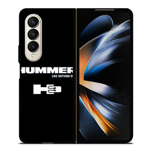 HUMMER H3 LOGO Samsung Galaxy Z Fold 4 Case Cover HUMMER H3 LOGO Samsung Galaxy Z Fold 4 Case Cover