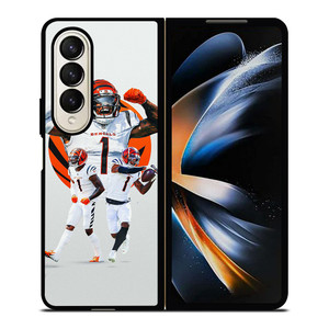 JA'MARR CHASE CINCINNATI BENGALS NFL Samsung Galaxy Z Fold 4 Case Cover