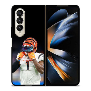 JAMARR CHASE CINCINNATI BENGALS FOOTBALL Samsung Galaxy Z Fold 4 Case Cover