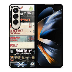 JASON VOORHES FRIDAY THE 13TH MOVIES COLLECTION Samsung Galaxy Z Fold 4 Case Cover JASON VOORHES FRIDAY THE 13TH MOVIES COLLECTION Samsung Galaxy Z Fold 4 Case Cover