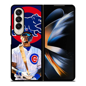 JAVIER BAEZ EL MAGO CHICAGO CUBS MLB Samsung Galaxy Z Fold 4 Case Cover JAVIER BAEZ EL MAGO CHICAGO CUBS MLB Samsung Galaxy Z Fold 4 Case Cover