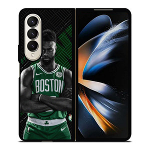 JAYLEN BROWN BOSTON CELTICS BASKETBALL Samsung Galaxy Z Fold 4 Case Cover