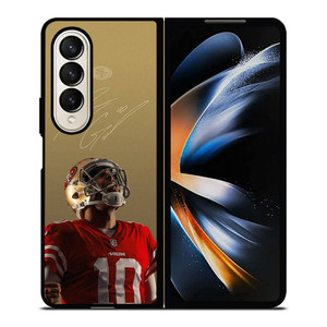 JIMMY GAROPPOLO SAN FRANCISCO 49ERS Samsung Galaxy Z Fold 4 Case Cover JIMMY GAROPPOLO SAN FRANCISCO 49ERS Samsung Galaxy Z Fold 4 Case Cover