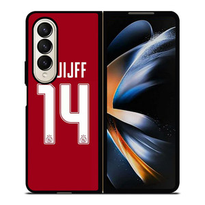 JOHAN CRUIJFF AJAX AMSTERDAM KIT Samsung Galaxy Z Fold 4 Case Cover