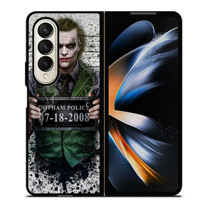 JOKER HEATH LEDGER MUGSHOT Samsung Galaxy Z Fold 4 Case Cover