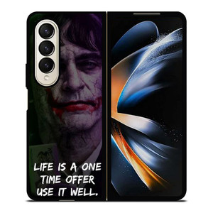 JOKER JOAQUIN PHOENIX QUOTES Samsung Galaxy Z Fold 4 Case Cover