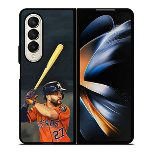 JOSE ALTUVE HOUSTON ASTROS BASEBALL Samsung Galaxy Z Fold 4 Case Cover JOSE ALTUVE HOUSTON ASTROS BASEBALL Samsung Galaxy Z Fold 4 Case Cover