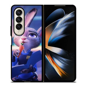 JUDY HOPPS CUTE ZOOTOPIE CARTOON Samsung Galaxy Z Fold 4 Case Cover JUDY HOPPS CUTE ZOOTOPIE CARTOON Samsung Galaxy Z Fold 4 Case Cover