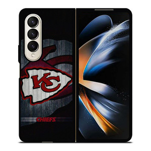 KANSAS CITY CHIEFS FOOTBALL FOOTBALL TEAM LOGO Samsung Galaxy Z Fold 4 Case Cover