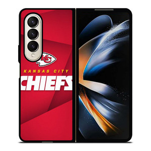 KANSAS CITY CHIEFS FOOTBALL TEAM NFL Samsung Galaxy Z Fold 4 Case Cover