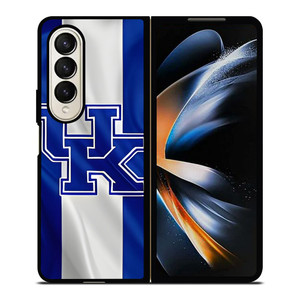 KENTUCKY WILDCATS FLAG LOGO Samsung Galaxy Z Fold 4 Case Cover