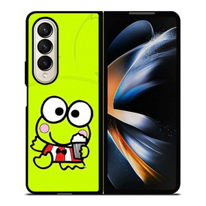 KEROPPI POP CORN CARTOON Samsung Galaxy Z Fold 4 Case Cover