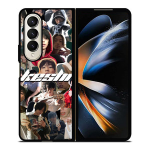 KESHI SINGER COLLAGE Samsung Galaxy Z Fold 4 Case Cover
