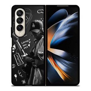 KESHI SINGER CUTE 2 Samsung Galaxy Z Fold 4 Case Cover
