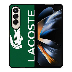 LACOSTE GREEN LOGO Samsung Galaxy Z Fold 4 Case Cover