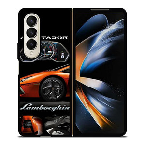 LAMBORGHINI AVENTADOR SUPERCAR Samsung Galaxy Z Fold 4 Case Cover