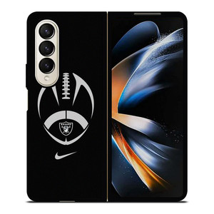 LAS VEGAS RAIDERS NIKE LOGO Samsung Galaxy Z Fold 4 Case Cover LAS VEGAS RAIDERS NIKE LOGO Samsung Galaxy Z Fold 4 Case Cover