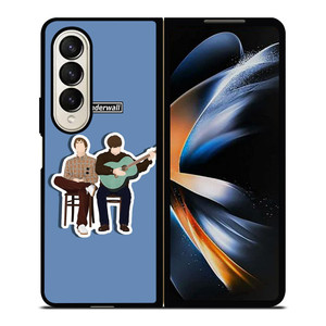 LIAM AND NOEL GALAGHER OASIS WONDERWALL Samsung Galaxy Z Fold 4 Case Cover