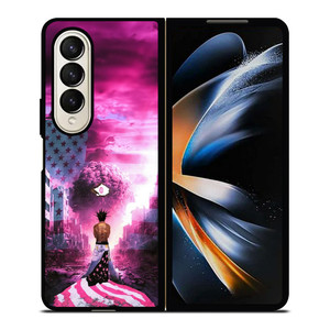 LIL UZI VERT PINK TAPE RAPPER Samsung Galaxy Z Fold 4 Case Cover