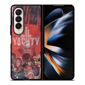 LIL YACHTY RAPPER COLLAGE Samsung Galaxy Z Fold 4 Case Cover