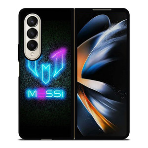 LIONEL MESSI NEON LOGO Samsung Galaxy Z Fold 4 Case Cover LIONEL MESSI NEON LOGO Samsung Galaxy Z Fold 4 Case Cover