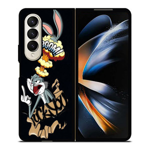 LOONEY TUNES CARTOON FUCK YOU Samsung Galaxy Z Fold 4 Case Cover