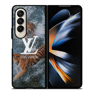 LOUIS VUITTON TIGER LOGO Samsung Galaxy Z Fold 4 Case Cover LOUIS VUITTON TIGER LOGO Samsung Galaxy Z Fold 4 Case Cover
