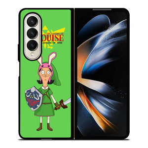 LOUISE BELCHER BOB'S BURGERS THE LEGEND OF ZELDA Samsung Galaxy Z Fold 4 Case Cover LOUISE BELCHER BOB'S BURGERS THE LEGEND OF ZELDA Samsung Galaxy Z Fold 4 Case Cover