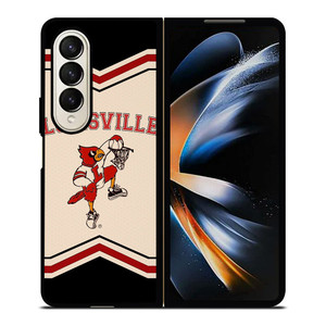 LOUISVILLE CARDINALS BASKETBALL ICON Samsung Galaxy Z Fold 4 Case Cover LOUISVILLE CARDINALS BASKETBALL ICON Samsung Galaxy Z Fold 4 Case Cover