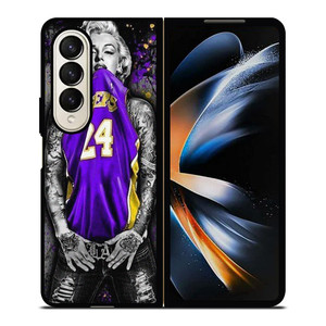 MARILYN MONROE LOS ANGELES LAKERS KOBE BRYANT Samsung Galaxy Z Fold 4 Case Cover
