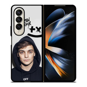 MARTIN GARRIX OFF WHITE LOGO Samsung Galaxy Z Fold 4 Case Cover