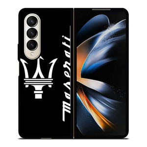 MASERATI LOGO VERTICAL Samsung Galaxy Z Fold 4 Case Cover