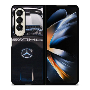MERCEDES BENZ AMG EMBLEM ENGINE Samsung Galaxy Z Fold 4 Case Cover