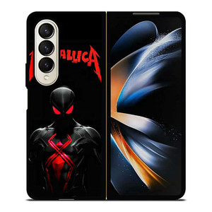 METALLICA SPIDERMAN LOGO Samsung Galaxy Z Fold 4 Case Cover