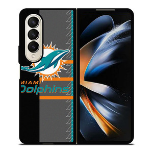 MIAMI DOLPHINS NFL FOOTBALL LOGO Samsung Galaxy Z Fold 4 Case Cover