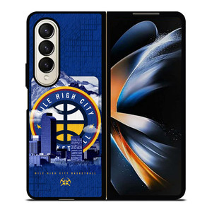MILE HIGH CITY BASKETBALL LOGO Samsung Galaxy Z Fold 4 Case Cover