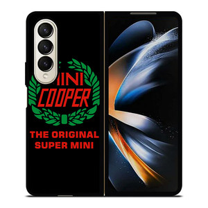 MINI COOPER LOGO BLACK Samsung Galaxy Z Fold 4 Case Cover