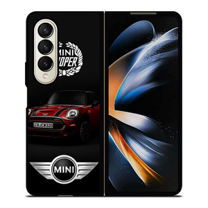 MINI COOPER S RED Samsung Galaxy Z Fold 4 Case Cover