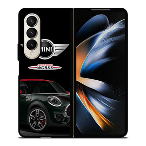MINI JOHN COOPER WORKS CAR EMLBEM Samsung Galaxy Z Fold 4 Case Cover