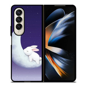 MOON BUNNY LOVELY Samsung Galaxy Z Fold 4 Case Cover