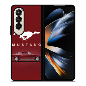 MUSTANG FASTBACK LOGO Samsung Galaxy Z Fold 4 Case Cover
