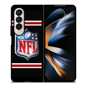 NATIONAL FOOTBALL LEAGUE NFL STRIPE EMBLEM Samsung Galaxy Z Fold 4 Case Cover NATIONAL FOOTBALL LEAGUE NFL STRIPE EMBLEM Samsung Galaxy Z Fold 4 Case Cover