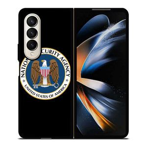 NATIONAL SECURITY AGENCY NSA USA BADGE Samsung Galaxy Z Fold 4 Case Cover