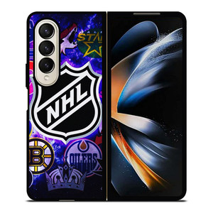 NHL ICE HOCKEY TEAM LOGO COLLECTION Samsung Galaxy Z Fold 4 Case Cover